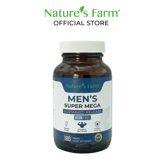 Nature's Farm® Men's Super Mega 180s
