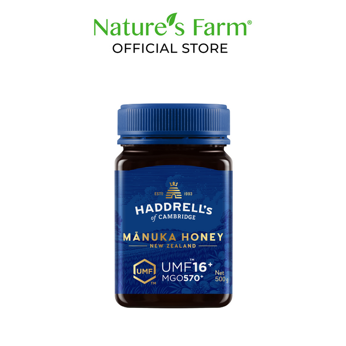 Haddrell's of Cambridge Manuka Honey UMF® 16+ 500g