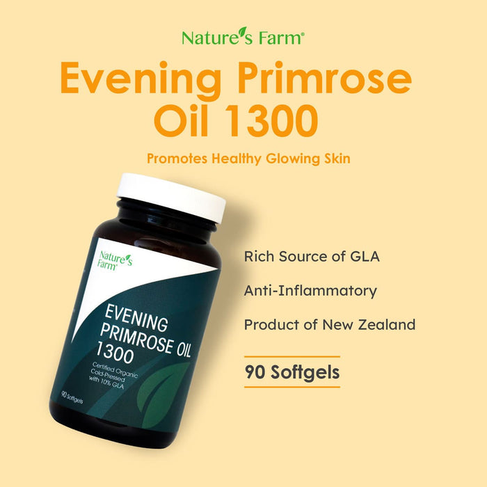 Nature's Farm® Evening Primrose Oil 1300 90s