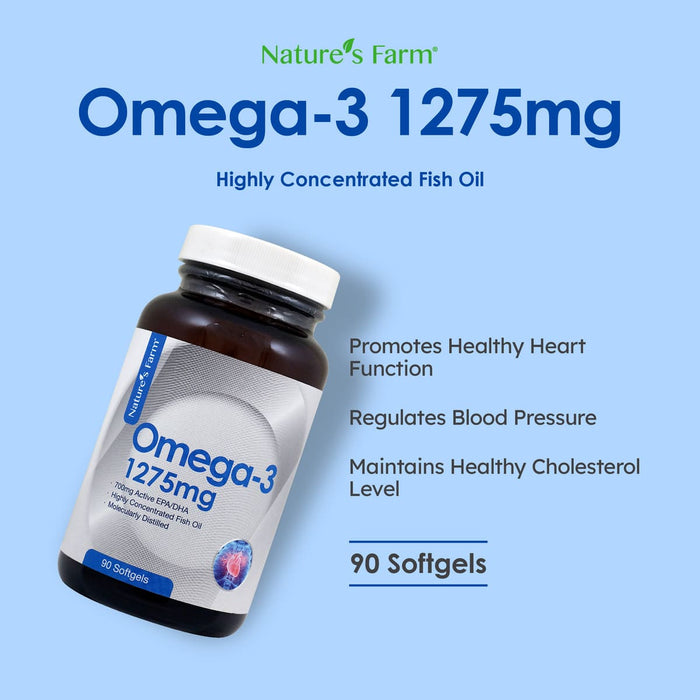 Nature's Farm® Omega-3 1275mg, 90s