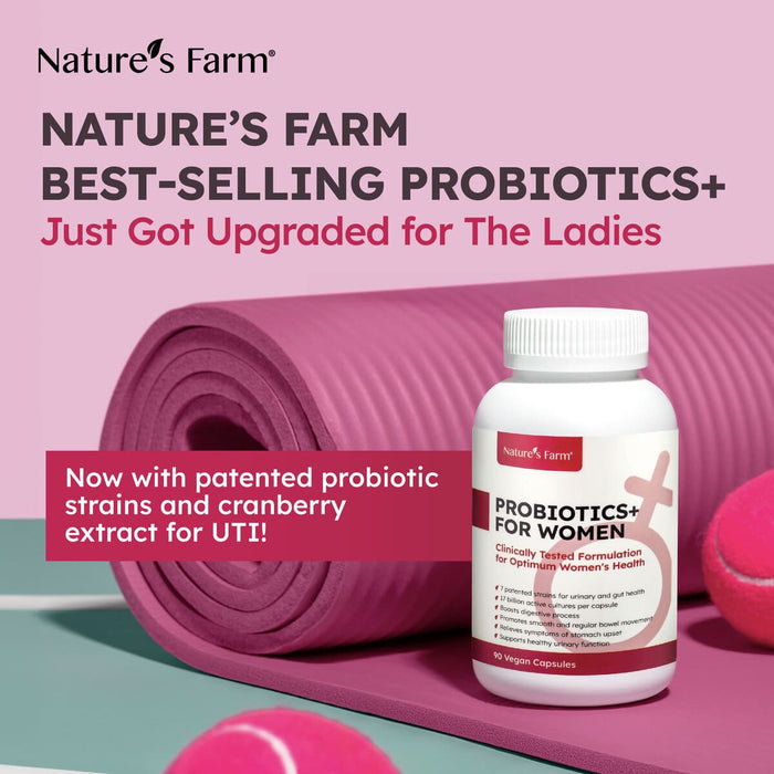 Nature's Farm® Probiotics+ for Women 90s + Nature's Farm® Beauty Glow 120s