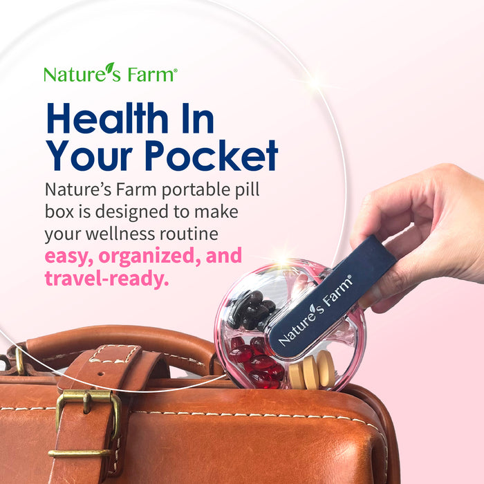 Nature's Farm® Portable Pill Box