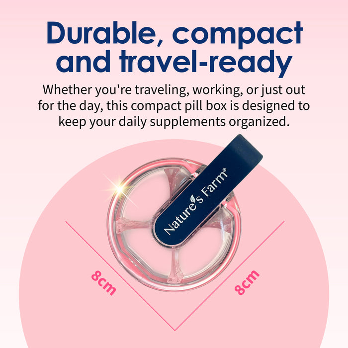 Nature's Farm® Portable Pill Box