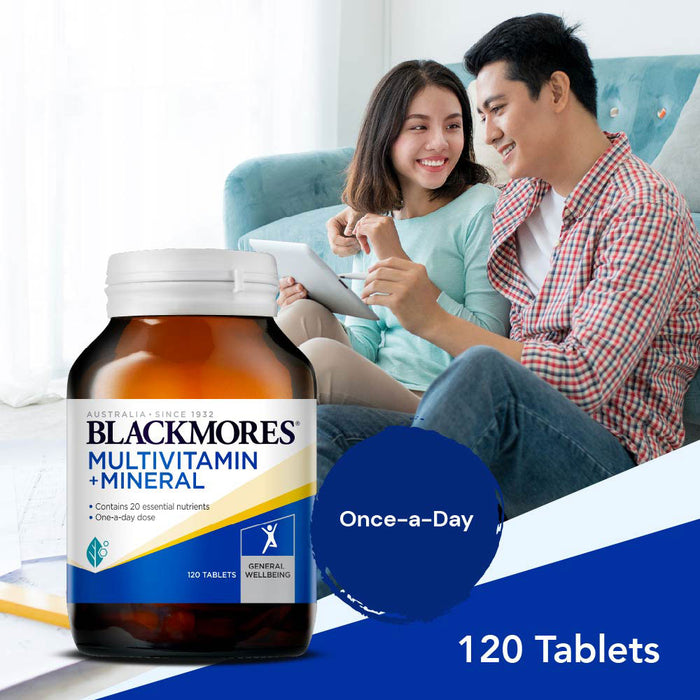 Blackmores Multivitamins + Minerals Tab 120s