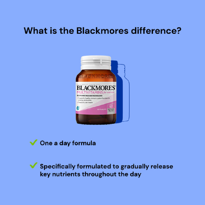Blackmores Multi Vitamin for Women's 60s