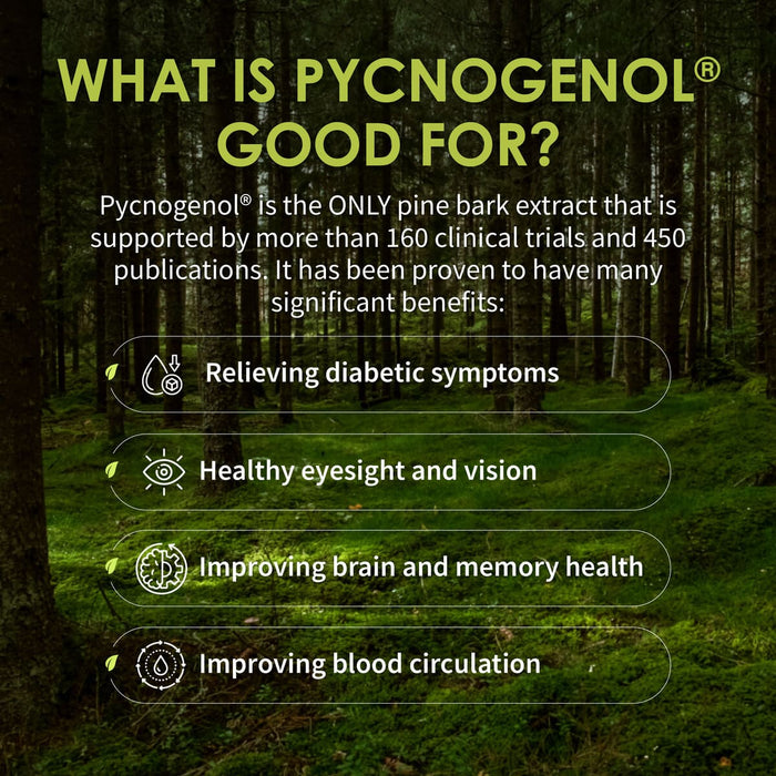 Nature's Farm® Pycnogenol® 100mg 180s