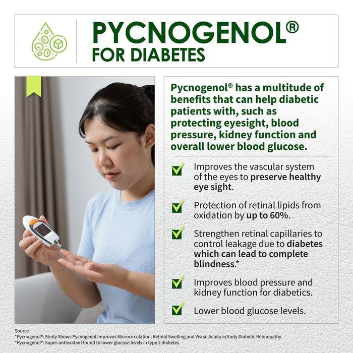 Nature's Farm® Pycnogenol® 100mg 180s
