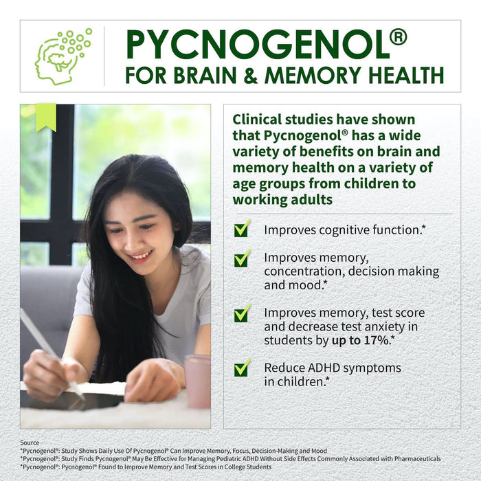 Nature's Farm® Pycnogenol® 100mg 180s