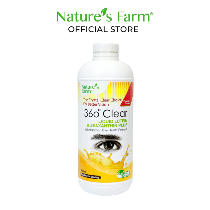Nature's Farm® 360 Clear Liquid Lutein & Zeaxanthin Plus, 930ml