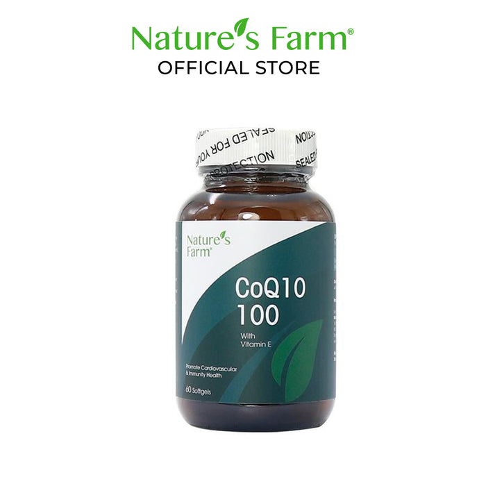 Nature's Farm® CoQ10 100mg + Selenium & Vitamin E, 60s