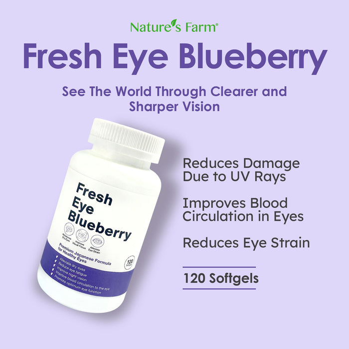 Nature's Farm Fresh Eye Blueberry 120s