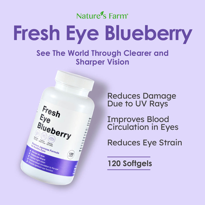 Nature's Farm Fresh Eye Blueberry 120s
