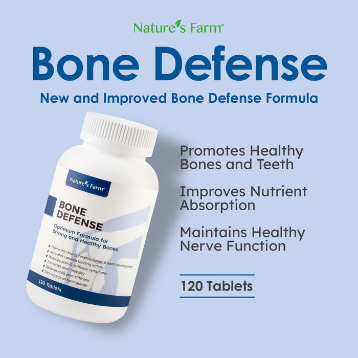 Nature's Farm Bone Defense 120s