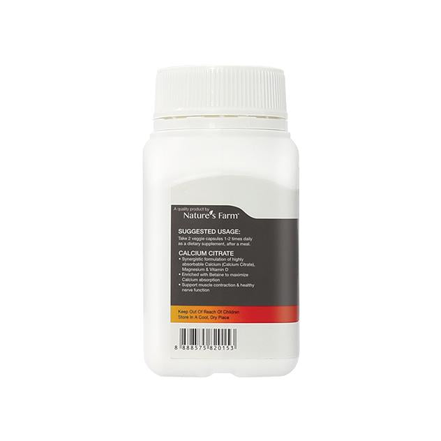 Buy BioScience® Calcium Citrate Singapore | Nature's Farm