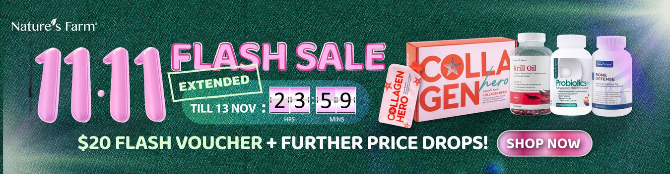 11.11 Flash Sale | Ends 13 Nov, 23:59!