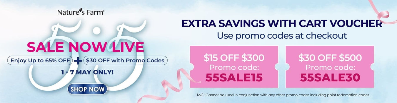 5.5 Sale | 1 - 7 May Only!