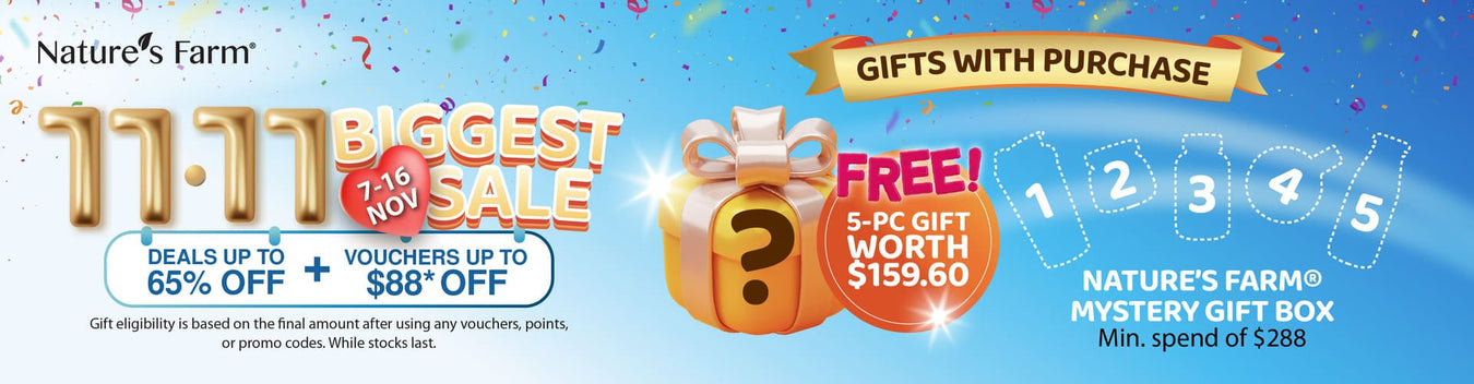 11.11 Biggest Sale | 7 - 16 Nov