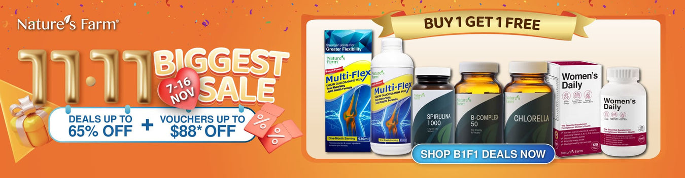 11.11 Deals | Buy 1, Get 1 Free | 7 - 16 Nov