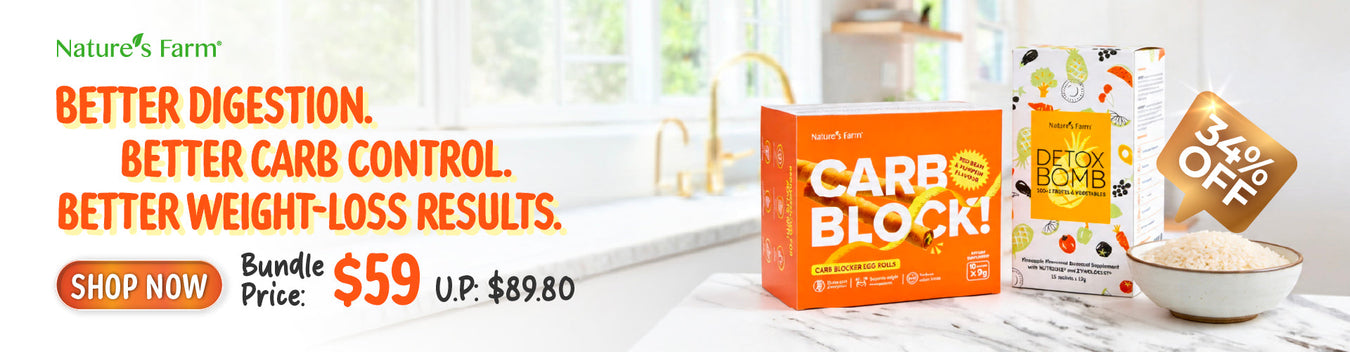 Detox Bomb + Carb Block! Bundle @ $59