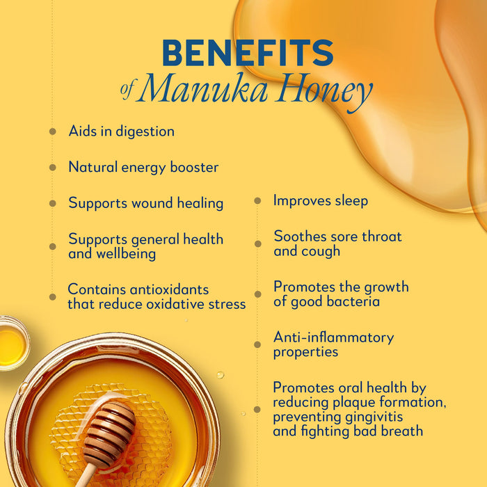 [Bundle of 3] Haddrell's of Cambridge Manuka Honey UMF 5+ 1kg