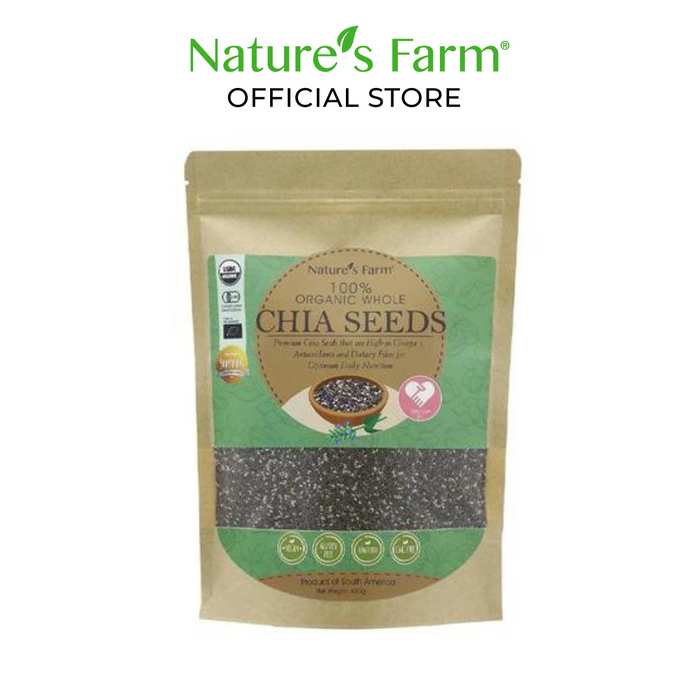 Nature's Farm® 100% Organic Chia Seeds, 450g