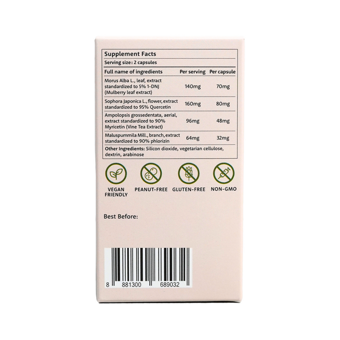 GLOW - Glycemic Response Modulator 60s