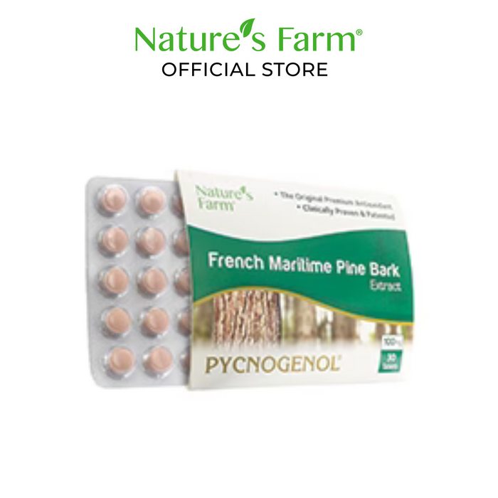 Nature's Farm® Pycnogenol® 100mg 30s