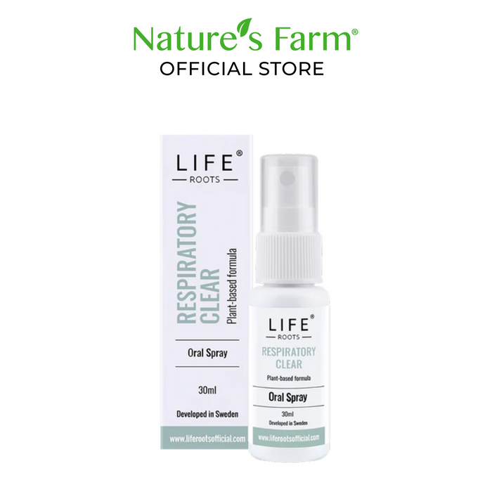 Life Roots Respiratory Clear Oral Spray 30ml