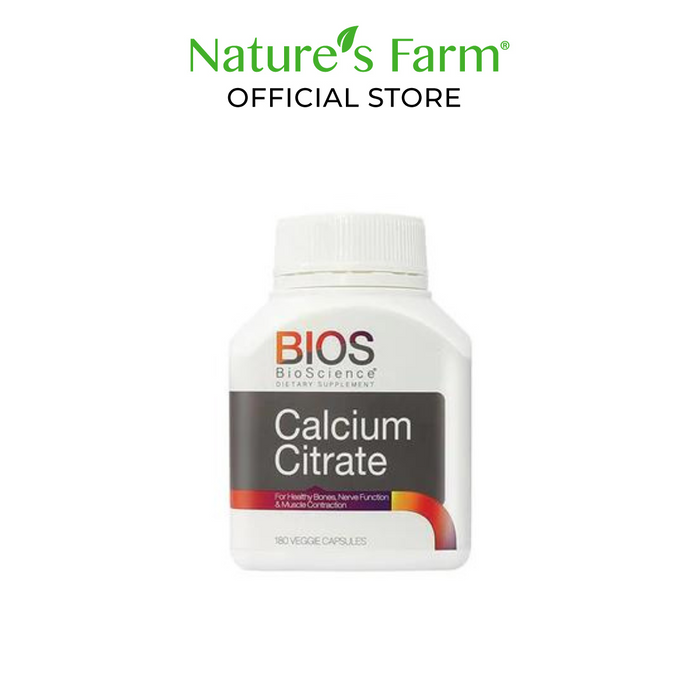 BioScience® Calcium Citrate, 180s