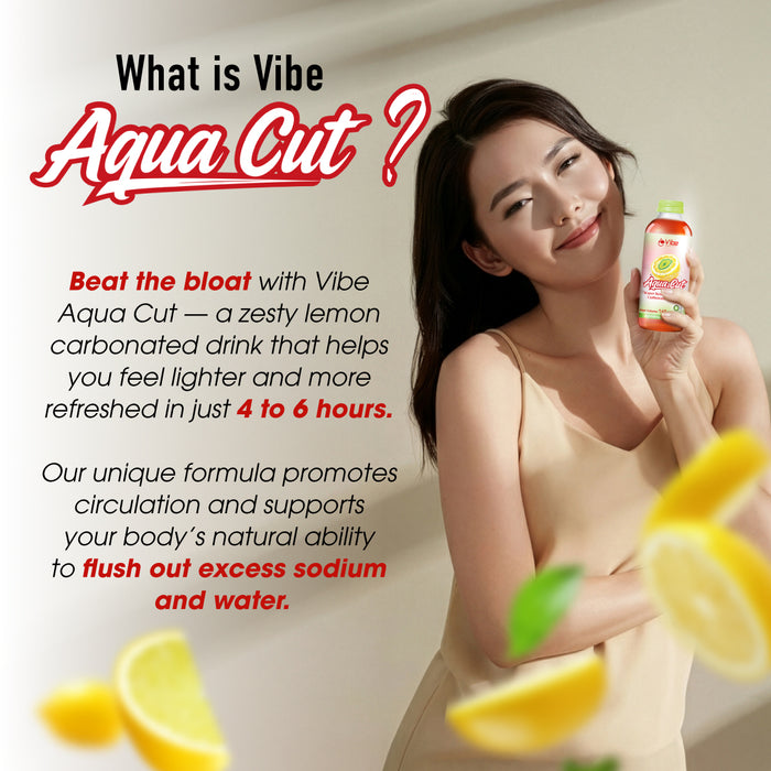 Vibe Aqua Cut 6s - Water Retention Relief Drink