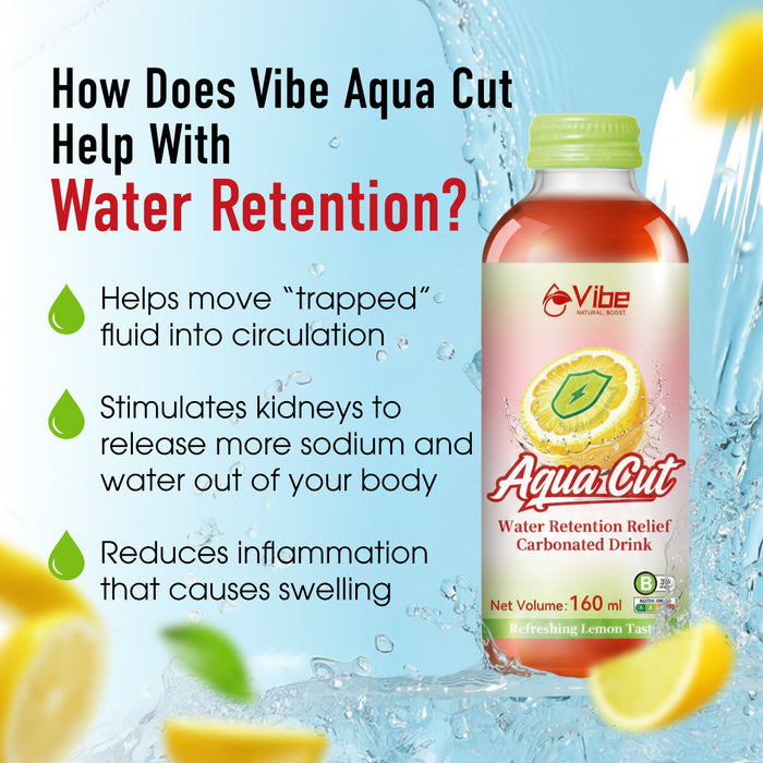 Vibe Aqua Cut 6s - Water Retention Relief Drink