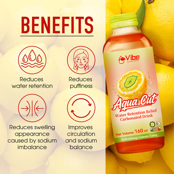 Vibe Aqua Cut 6s - Water Retention Relief Drink