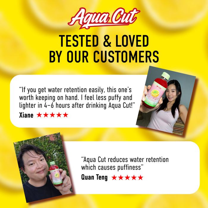Vibe Aqua Cut 6s - Water Retention Relief Drink