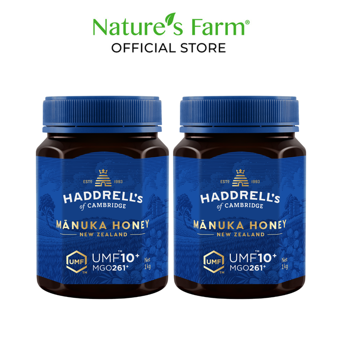 [Bundle of 2] Haddrell's of Cambridge Manuka Honey UMF 10+ 1kg