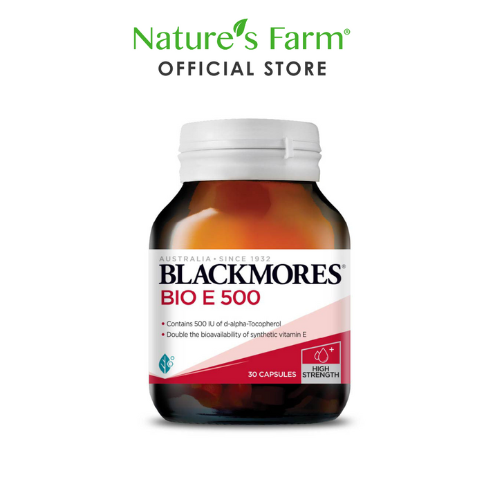 Blackmores Bio E 500IU Cap 30s