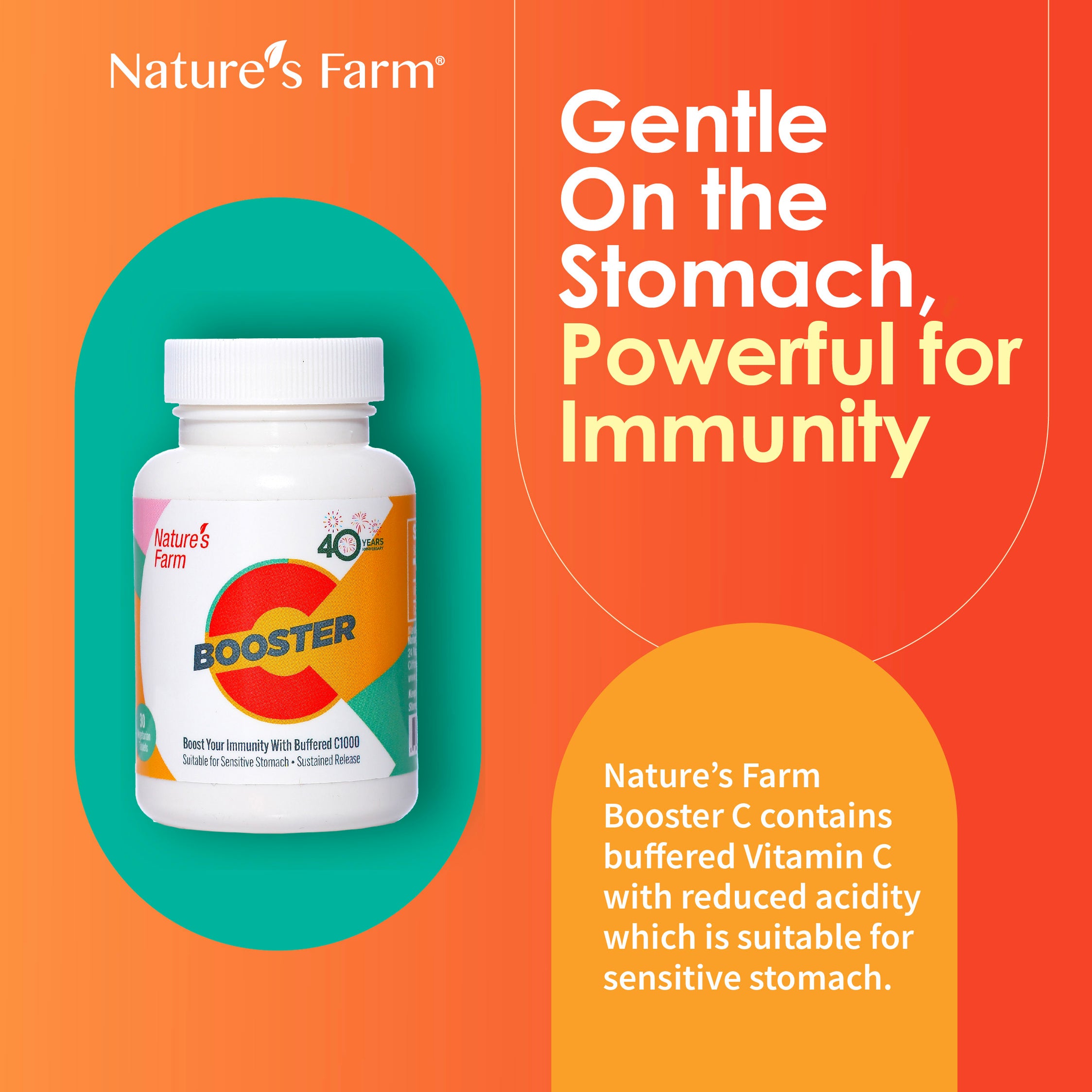 Buy Nature's Farm® Booster C 30s Singapore — Nature's Farm