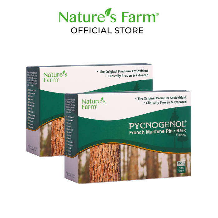 [Bundle of 2] Nature's Farm® Pycnogenol® 100mg 180s