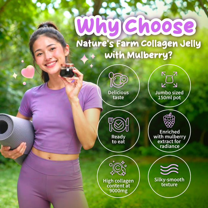 Nature's Farm® Collagen Jelly with Mulberry 150g x 6s
