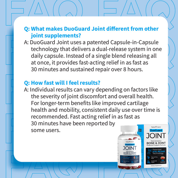 Nature's Farm® DuoGuard Joint 120s