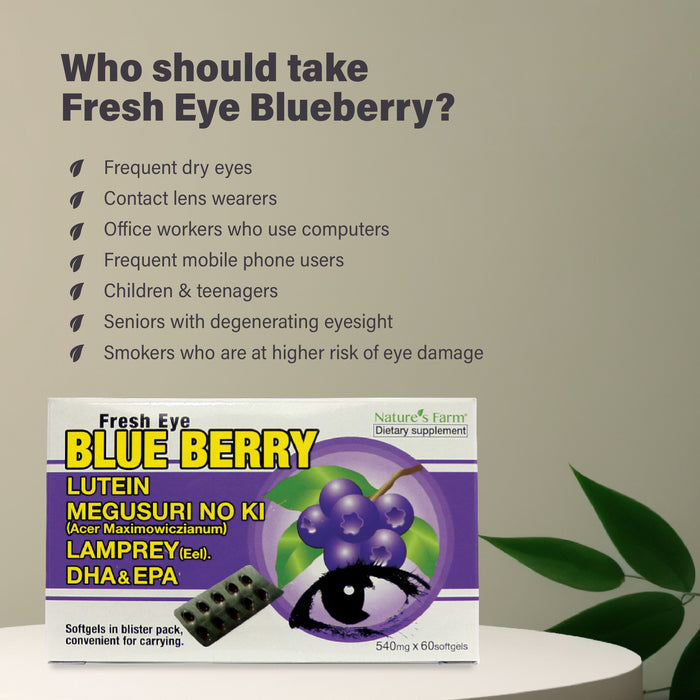 Fresh Eye Blueberry, 60s
