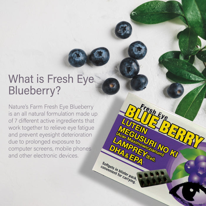 [Bundle of 2] Fresh Eye Blueberry, 60s