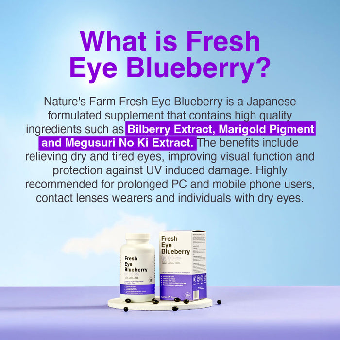 Nature's Farm Fresh Eye Blueberry 120s