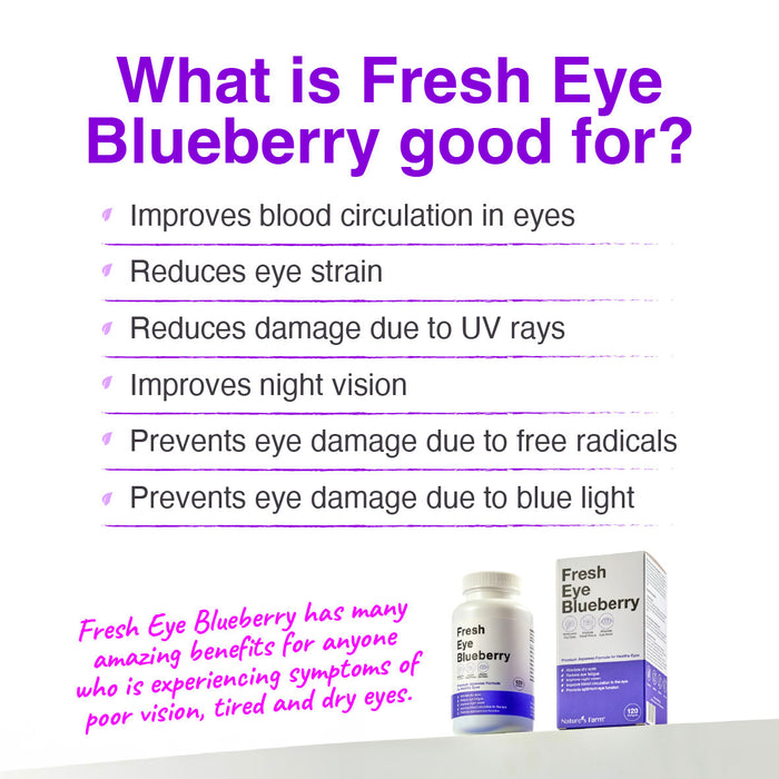 Nature's Farm Fresh Eye Blueberry 120s
