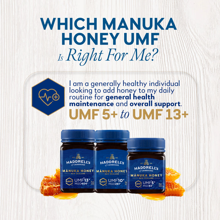 Haddrell’s of Cambridge Manuka Honey UMF® 25+ 250g