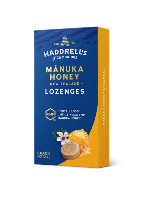 Haddrell's of Cambridge Manuka Honey UMF® 16+ Lozenges Original, 8s