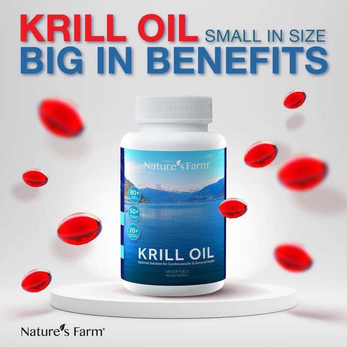 Nature's Farm Krill Oil 180s