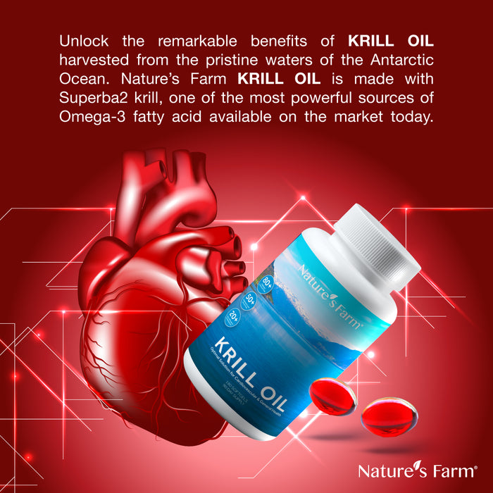 Nature's Farm Krill Oil 180s