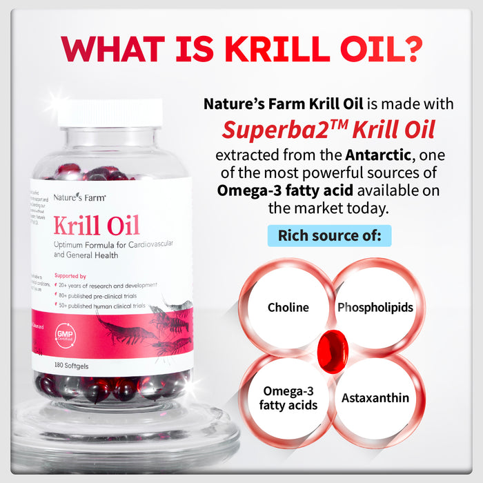 Nature's Farm® Krill Oil 180s
