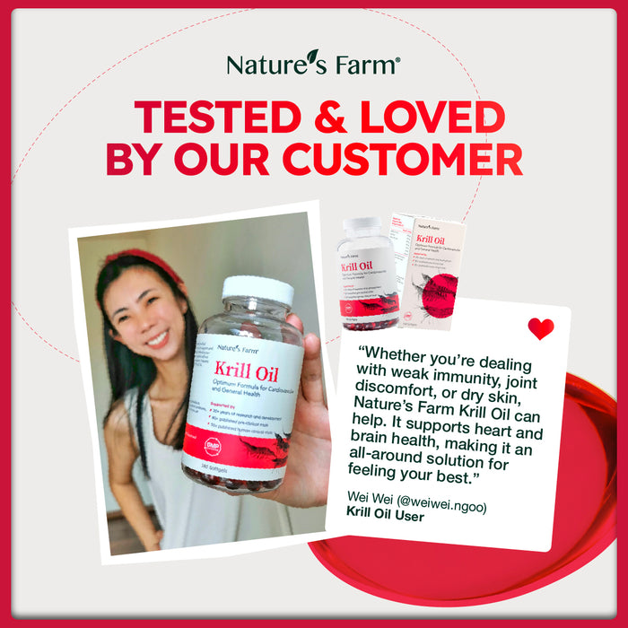 Nature's Farm® Krill Oil 180s
