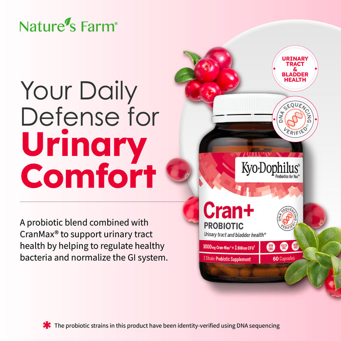 Wakunaga® Kyo-Dophilus® Cran+ Probiotic, 60s